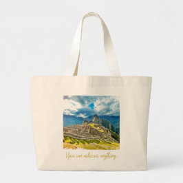 Bolsa Tote Grande Machu Picchu Tote Bag