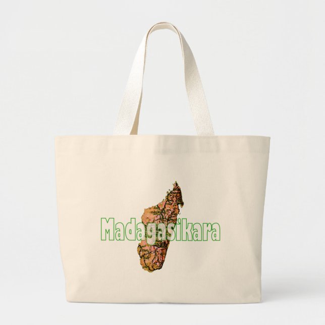 Bolsa Tote Grande Madagáscar (Frente)