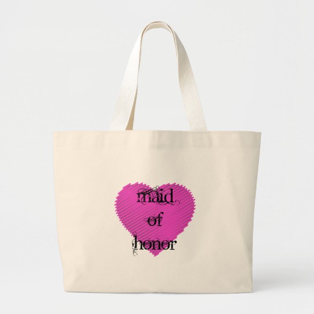 Bolsa Tote Grande Madrinha de casamento (Frente)