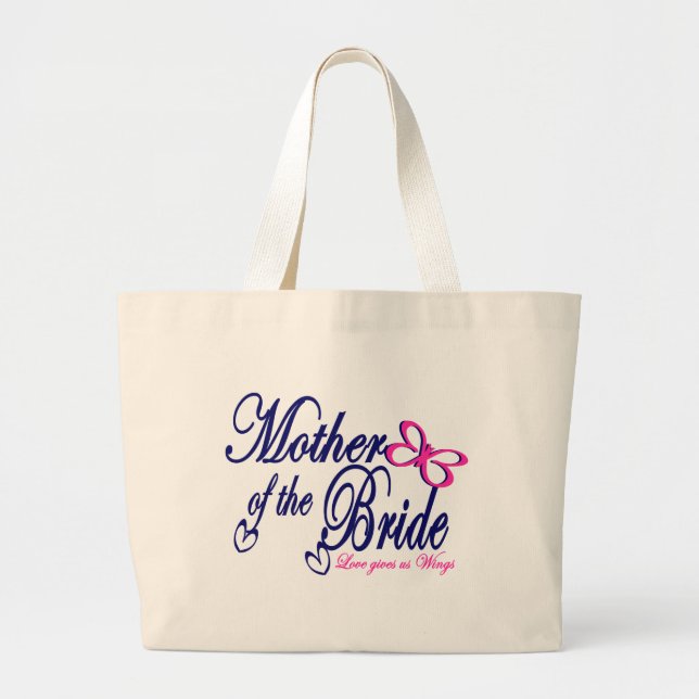 Bolsa Tote Grande Mãe da Noiva/ Borboleta (Frente)