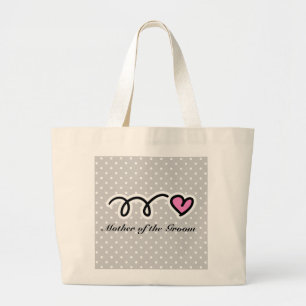 Bolsa Tote Grande Mãe da sacola do noivo