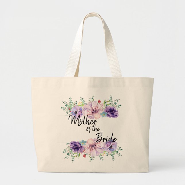 Bolsa Tote Grande Mãe da Sacola dos Noivos (Frente)