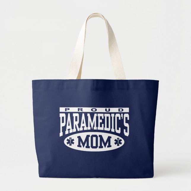 Bolsa Tote Grande Mãe do paramédico (Frente)