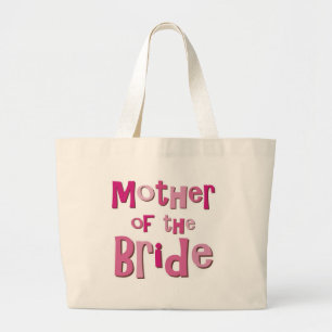 Bolsa Tote Grande Mãe do rosa Brown da noiva