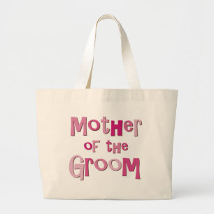 Bolsa Tote Grande Mãe do rosa Brown do noivo