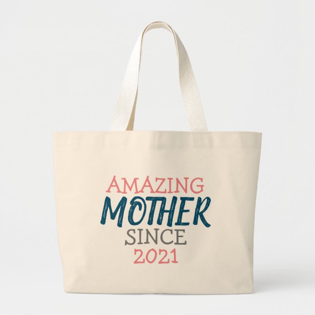 Bolsa Tote Grande Mãe incrível desde... (Frente)