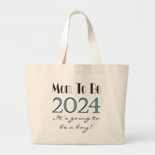 Bolsa Tote Grande Mãe para ser futura Mãe 2024 Sacos de Tote