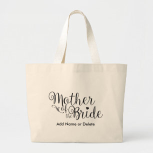 Bolsa Tote Grande Mãe sacola das canvas do bolsa da noiva da grande