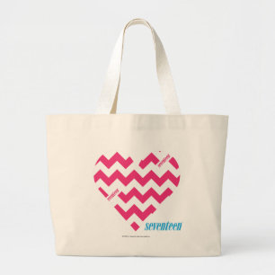 Bolsa Tote Grande Magenta 3 do ziguezague