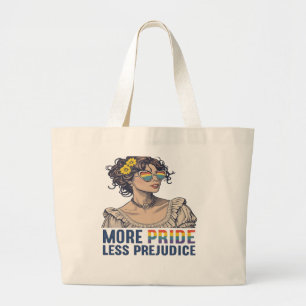 Bolsa Tote Grande Mais Orgulho Menos Preconceito