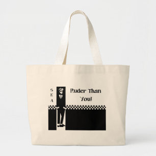 BOLSA TOTE GRANDE MAIS RUDE DO QUE VOCÊ