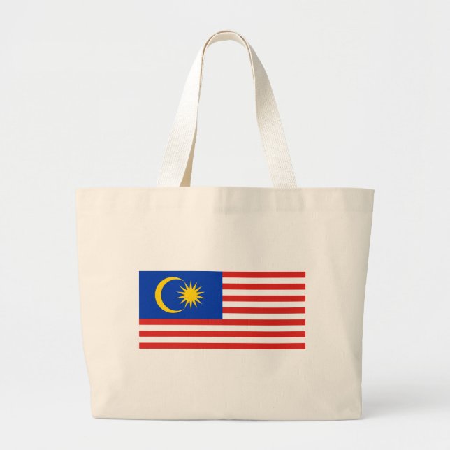 Bolsa Tote Grande malásia (Frente)
