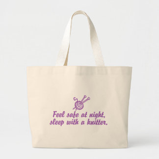 Bolsa Tote Grande Maldito tricô