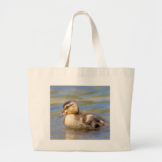 Bolsa Tote Grande Mallard Duckling (Frente)