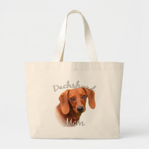Bolsa Tote Grande Mamã 2 do Dachshund