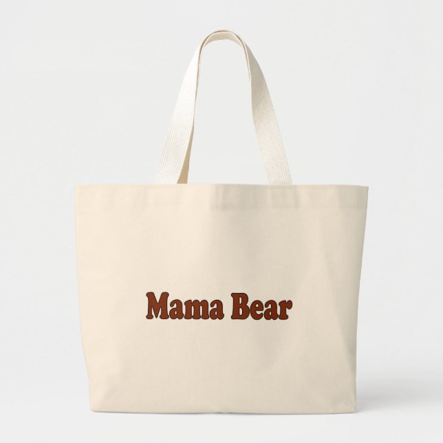 Bolsa Tote Grande Mama Carregamento (Frente)