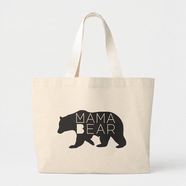 Bolsa Tote Grande Mama Carregamento (Frente)