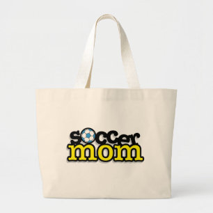 Bolsa Tote Grande Mamã do futebol