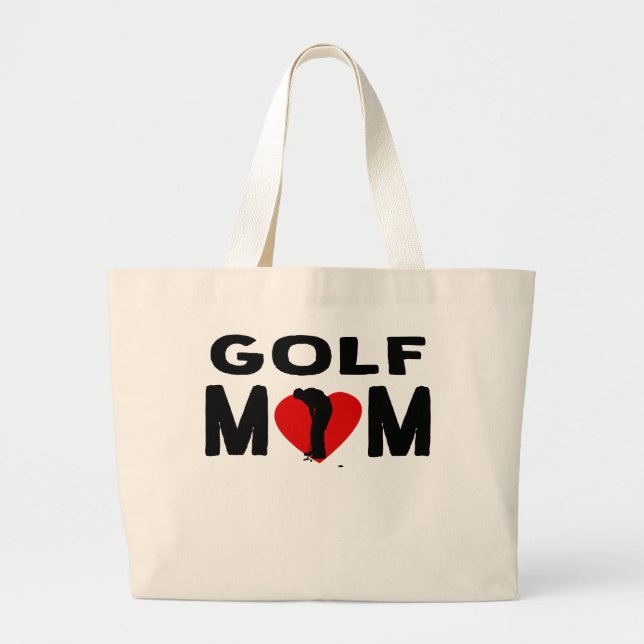 Bolsa Tote Grande Mamã do golfe (Frente)
