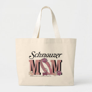 Bolsa Tote Grande MAMÃ do Schnauzer