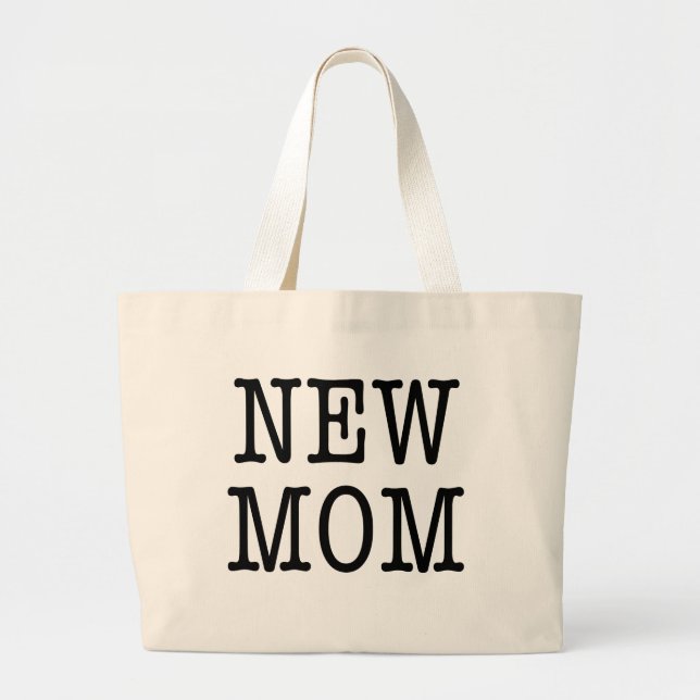 Bolsa Tote Grande MAMÃ NOVA - o grande bolsa (Frente)