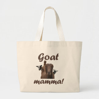 Bolsa Tote Grande Mamães da cabra