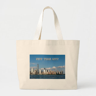 Bolsa Tote Grande Manhattan Skyline Nova Iorque USA