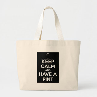Bolsa Tote Grande Mantenha o tipo e tenha uma pinta
