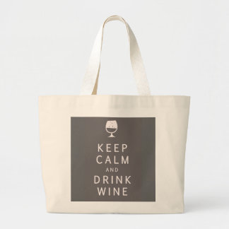 Bolsa Tote Grande Mantenha vinho calmo e da bebida