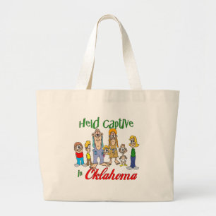 Bolsa Tote Grande Mantida cativa em Oklahoma
