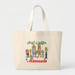 Bolsa Tote Grande Mantida em cativeiro no Minnesota