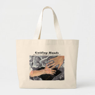 Bolsa Tote Grande Mãos de guiamento - personalizadas