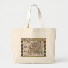Mapa Medieval da Europa (por Willem Blaeu)