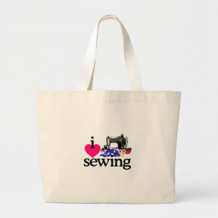 Bolsa Tote Grande Máquina de costura
