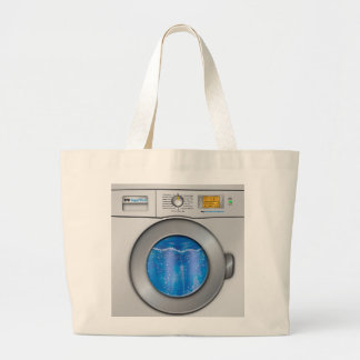 Bolsa Tote Grande Máquina de lavagem