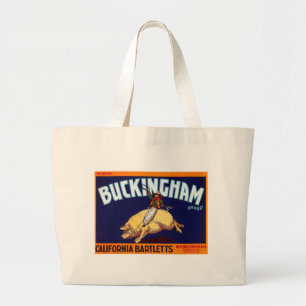 Bolsa Tote Grande Marca Buckingham California Bartletts