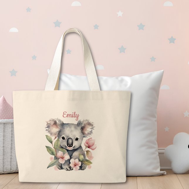 Bolsa Tote Grande Marca Personalizada De Tota De Koala Bear (Criador carregado)