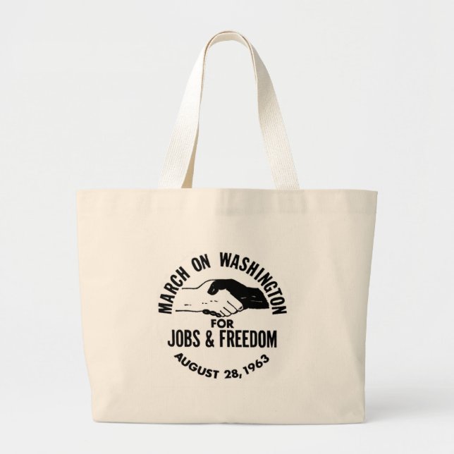 Bolsa Tote Grande Março em Washington 1963 (Frente)