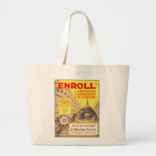BOLSA TOTE GRANDE MARINA COMERCIAL