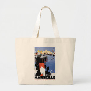 Bolsa Tote Grande Marselha Poster