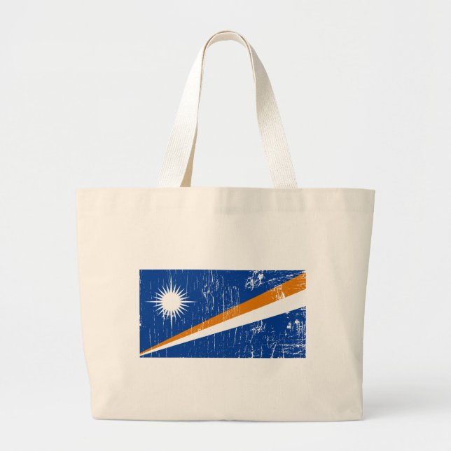 Bolsa Tote Grande Marshall Islands Tote Bag (Frente)