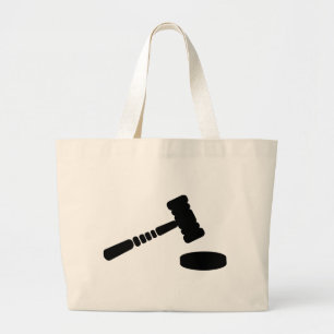 Bolsa Tote Grande Martelo do juiz