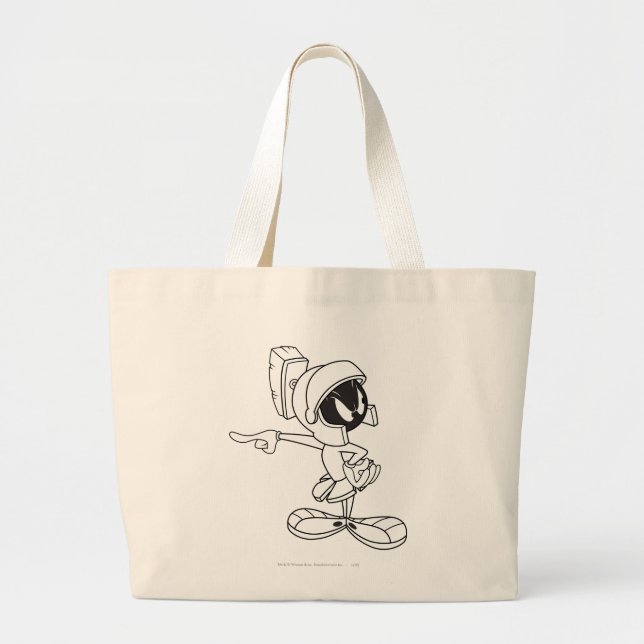 BOLSA TOTE GRANDE MARVIN, O PONTO MARTIAN™ (Frente)