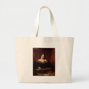 Bolsa Tote Grande Mary Shelly "Love Nunca Viu" Ofertas e Cartões