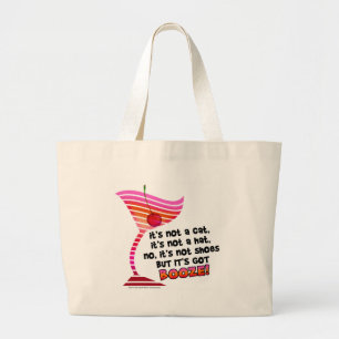 Bolsa Tote Grande ... mas tem BEBIDA!