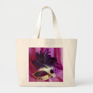 Bolsa Tote Grande Máscara roxa do mascarada