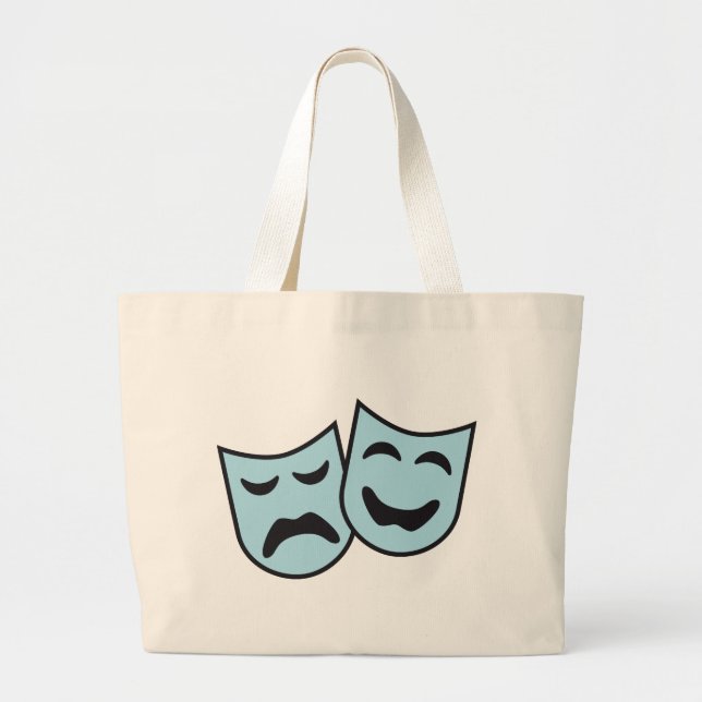 Bolsa Tote Grande mask theatre (Frente)