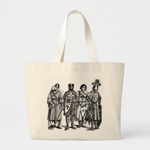 Bolsa Tote Grande Medieval Knights Bag