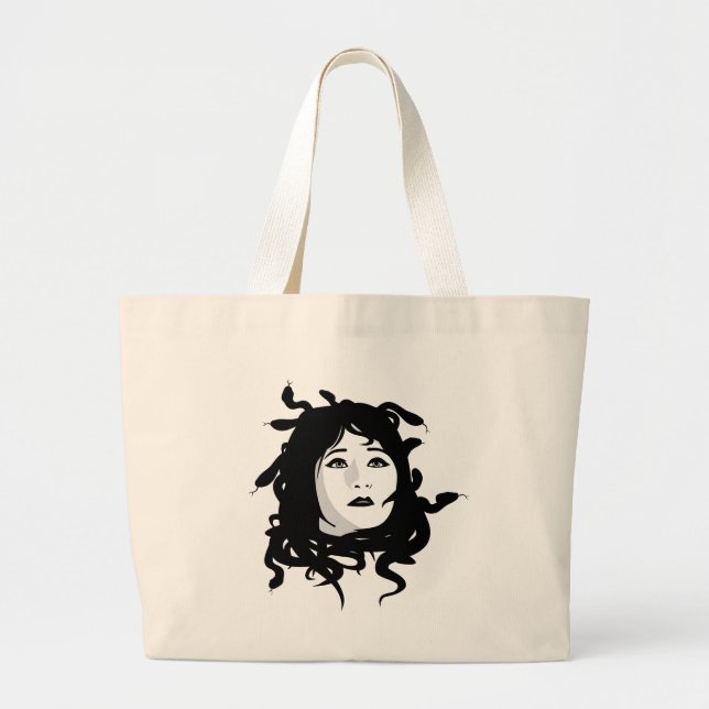 Bolsa Tote Grande Medusa (Frente)