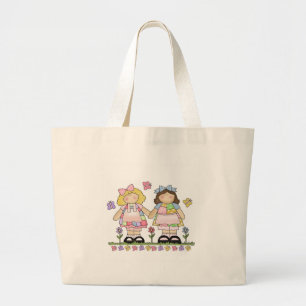 Bolsa Tote Grande Melhores amigos